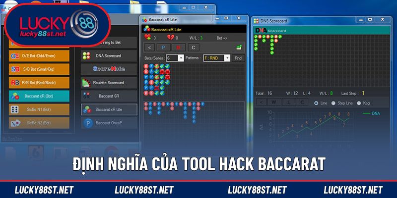 Định nghĩa của tool hack baccarat